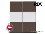 REA HOUSTON 4 - šatní skříň s posuvnými dveřmi