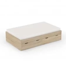 REA MISTY - jednoduché jednolůžko s úložným prostorem