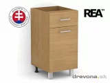 REA ALFA - dolní skříňka s dvířky a zásuvkou  KDZO-40-72