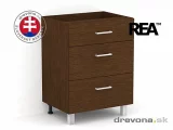 REA ALFA - dolní skříňka se třemi zásuvkami KDZ-60-72