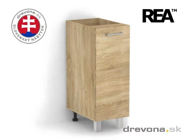 REA ALFA - dolní skříňka s dvířky - 30 cm KDO-30-72