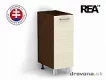 REA ALFA - dolní skříňka s dvířky - 30 cm KDO-30-72
