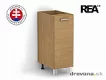 REA ALFA - dolní skříňka s dvířky - 30 cm KDO-30-72