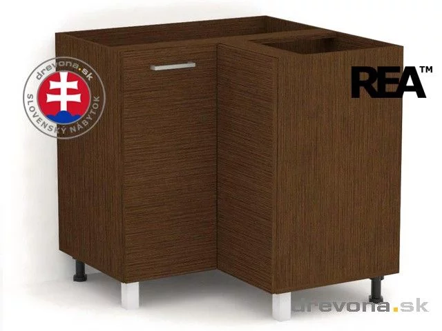 REA ALFA - dolní rohová skříňka KDR-90-72