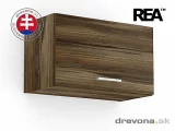 REA ALFA  - KHV-60-36 horní výklopná skříňka 60 cm (plná, prosklená, hliníková dvířka) 