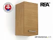 REA ALFA - horní skříňka s dvířky - 30 cm KHO-30-57