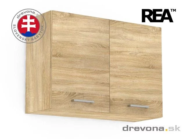 REA ALFA - horní dvoudveřová skříňka - 80 cm KHO-80-57