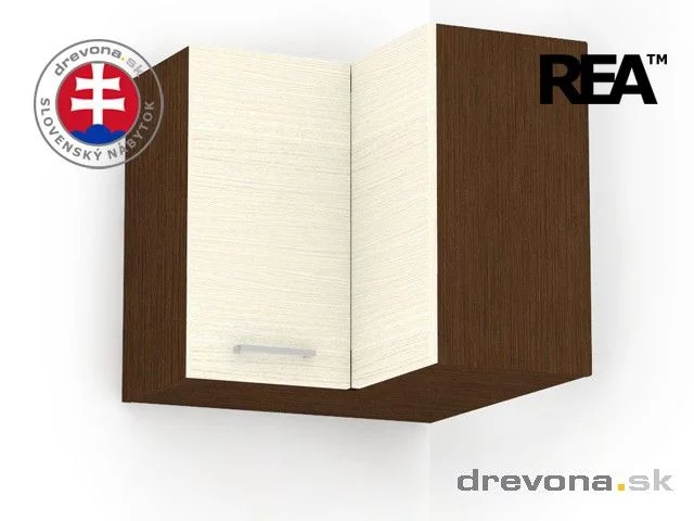 REA ALFA - horní rohová skříňka  KHR-60-57