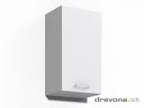 REA ALFA  - horní jednodveřová skříňka - 40 cm KHO-40-72
