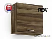 REA ALFA - horní skříňka nad digestoř - 60x60 cm KHV-60-60