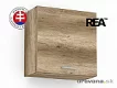 REA ALFA - horní skříňka nad digestoř - 60x60 cm KHV-60-60