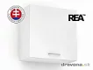 REA ALFA - horní skříňka nad digestoř - 60x60 cm KHV-60-60