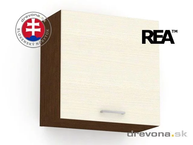 REA ALFA - horní skříňka nad digestoř - 60x60 cm KHV-60-60