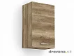REA ALFA -  horní skříňka s dvířky - 45 cm KHO-45-72