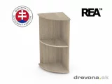 REA OFFICE R20 - skříňka rohová ukončovací 