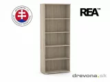 REA OFFICE S50 - otevřený široký regál