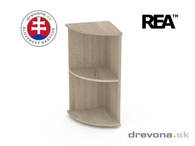 REA OFFICE R20 - skříňka rohová ukončovací 