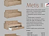 METIS II - elegantní pohovka s výsuvnými úložnými prostory látka V.