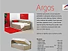 ARGOS - jednoduché rohové čalouněné jednolůžko látky I