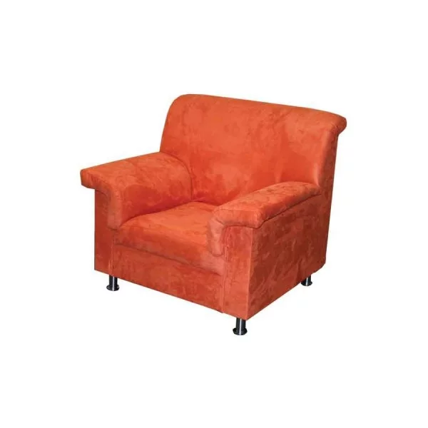 PARMA A37 - elegantní křesílko s kovovými nožkami