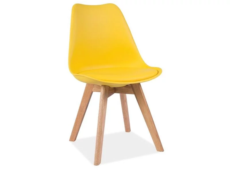 SI-538 - elegantní jídelní židle -> žlutá