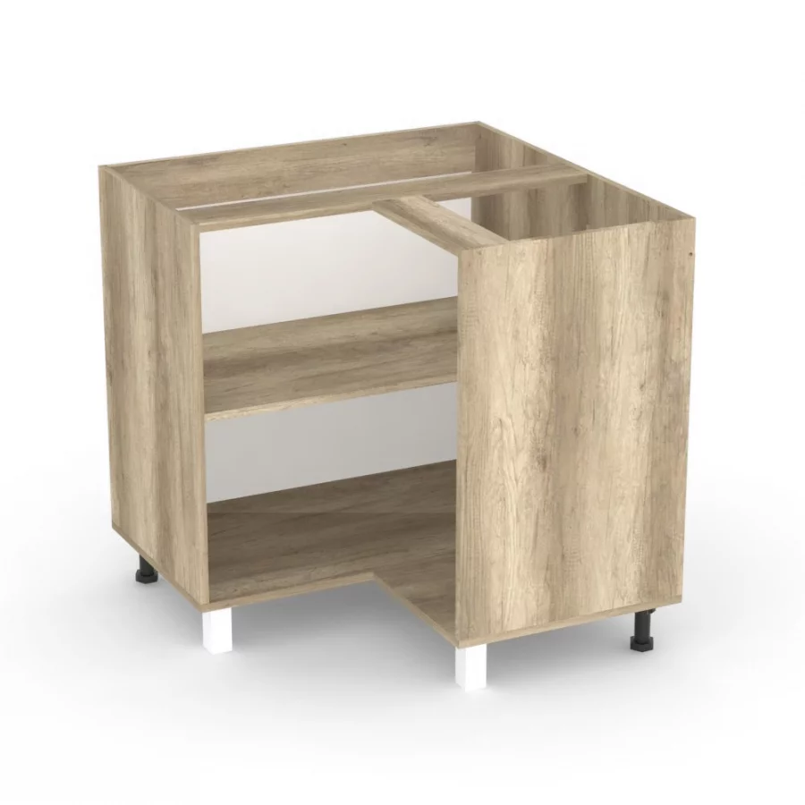 REA ALFA KDR-90-72- dub canyon - korpus dolní rohové skříňky