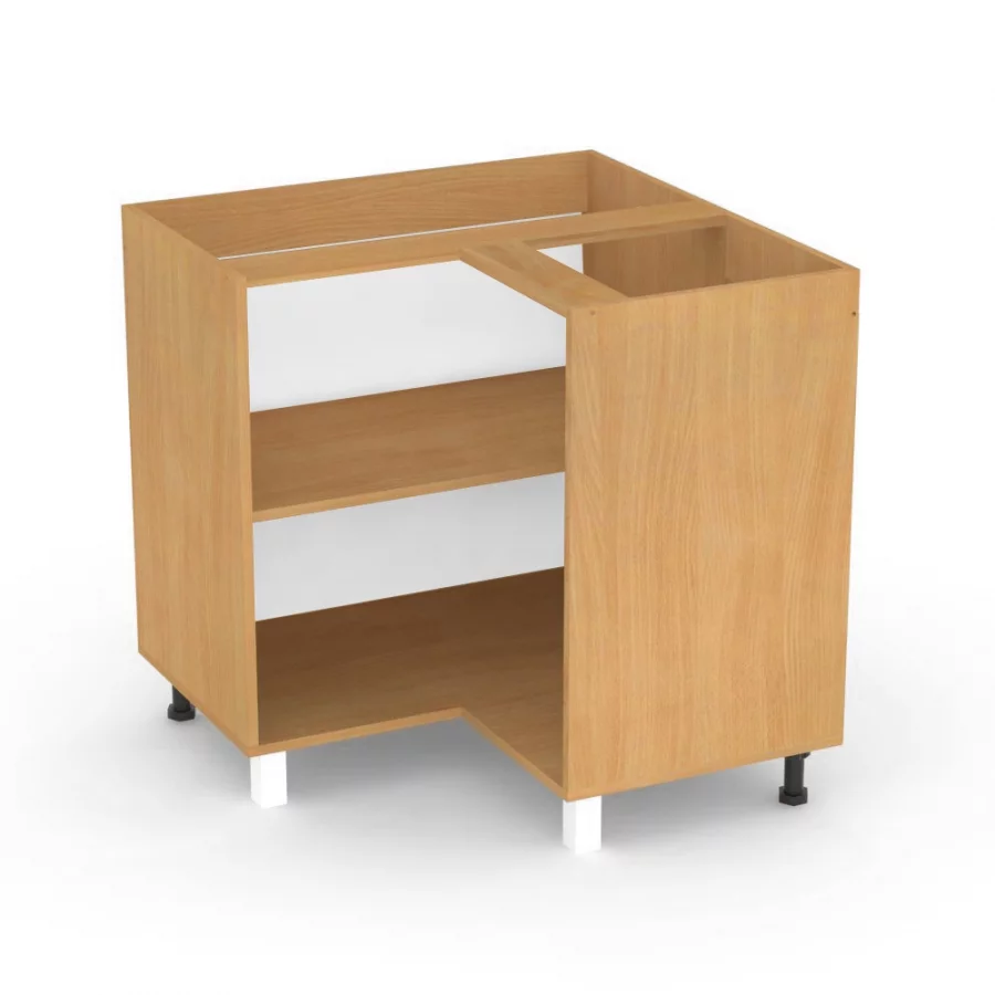 REA ALFA KDR-90-72- buk - korpus dolní rohové skříňky