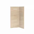 REA ALFA DPR-90-72 - dub bardolino - dvířka dolní rohové skříňky