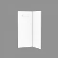 REA ALFA DPR-90-72 - bílá - dvířka dolní rohové skříňky