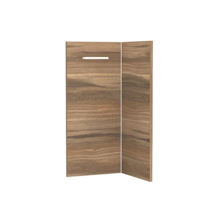 REA ALFA DPR-90-72 - ořech - dvířka dolní rohové skříňky