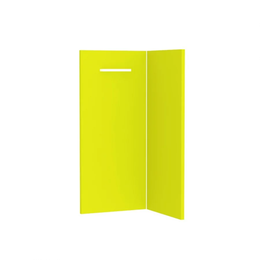 REA ALFA DPR-90-72 - zelená - dvířka dolní rohové skříňky