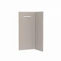 REA ALFA DPR-90-72 - cappuccino - dvířka dolní rohové skříňky