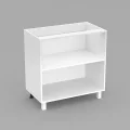 REA ALFA KDO-80-72 - bílá - korpus spodní skříňky