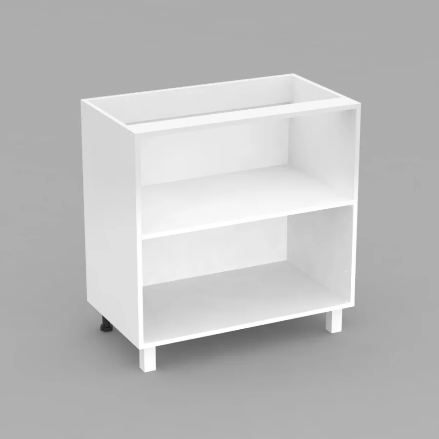 REA ALFA KDO-80-72 - bílá - korpus spodní skříňky