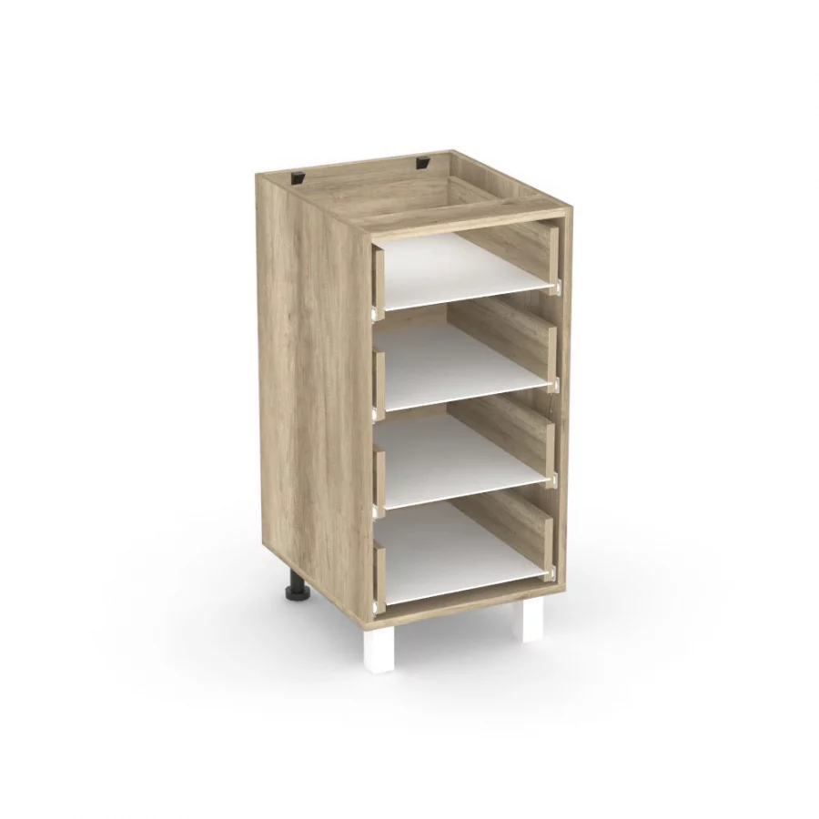 REA ALFA KDZ-40-72 - dub canyon - korpus spodní zásuvkové skříňky