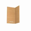 REA ALFA DPR-60-57 - buk - dvířko k rohové skříňce