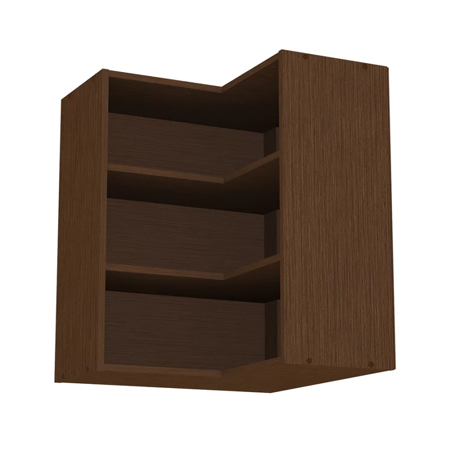 REA ALFA KHR-60-72 - wenge - korpus horní rohové skříňky