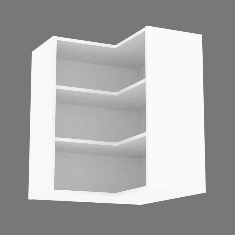 REA ALFA KHR-60-72 - bílá - korpus horní rohové skříňky