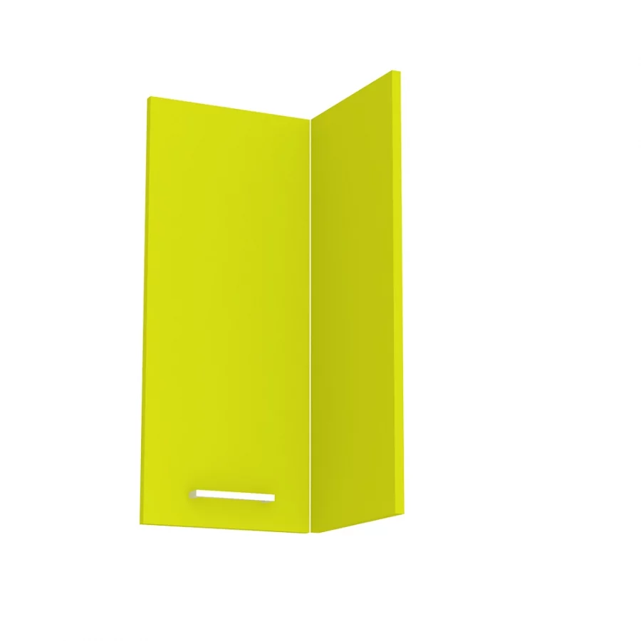 REA ALFA DPR-60-72 - zelená - dvířko k rohové skříňce