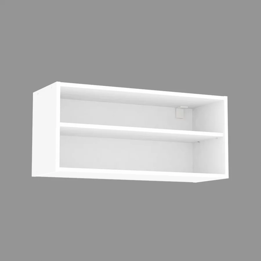 REA ALFA KHV-80-36 - bílá - korpus horní výklopné skříňky