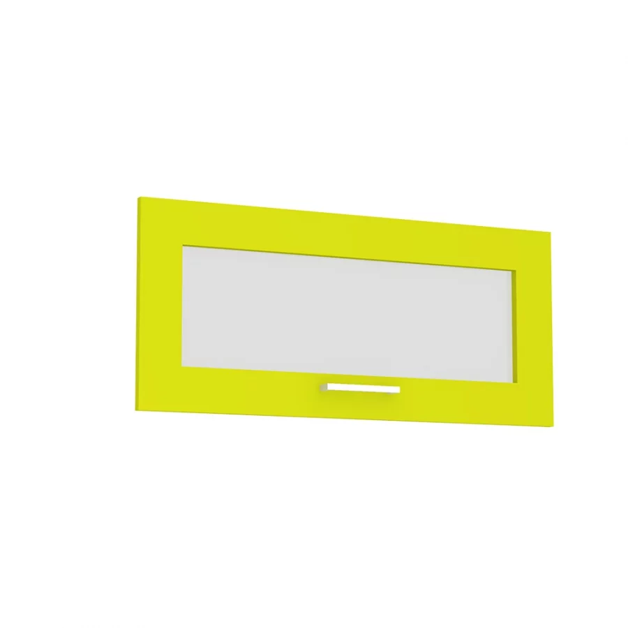 REA ALFA DSV-80-36 - zelená - dvířko ke skříňce se sklem