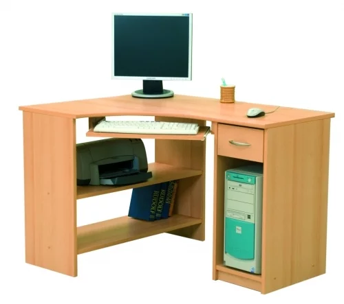 LUKY rohový PC stolek