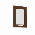 REA ALFA DSO-40-57 - wenge - dvířko se sklem (1 ks)