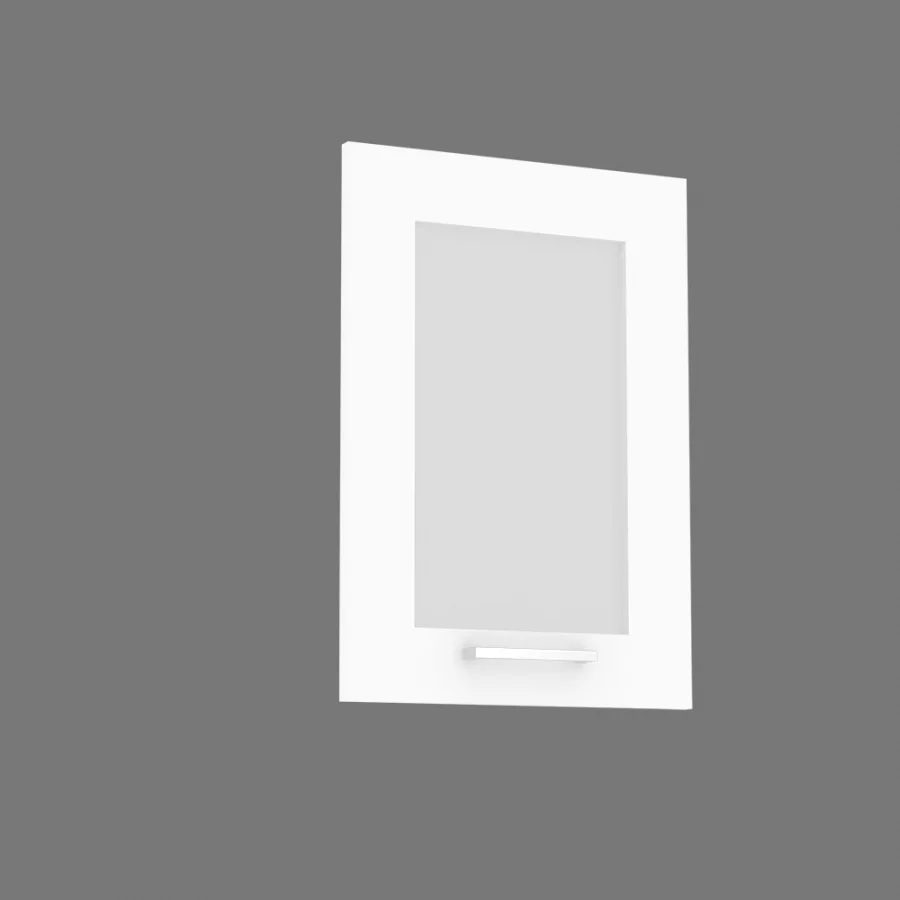 REA ALFA DSO-40-57 - bílá - dvířko se sklem (1 ks)