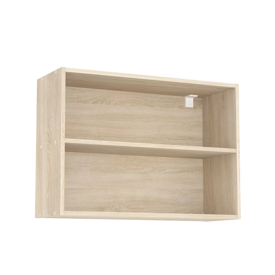 REA ALFA KHO-80-57 - dub bardol - korpus dvoudveřové skříňky