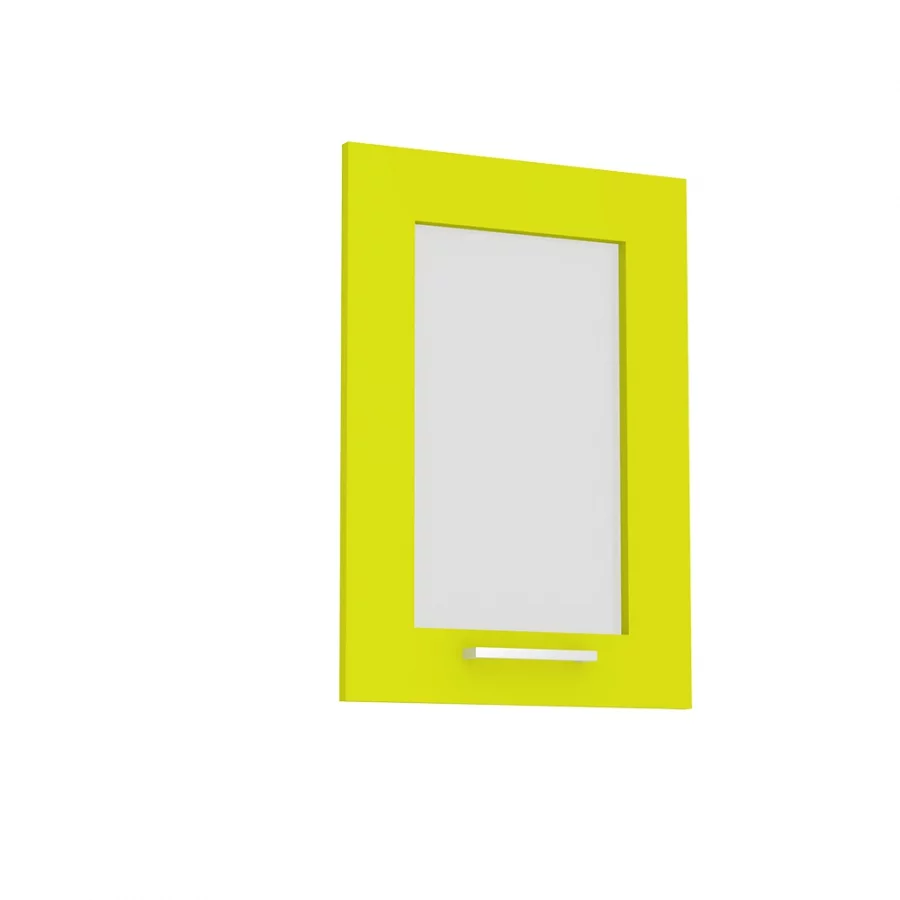 REA ALFA DSO-40-57 - zelená - dvířko se sklem (1 ks)