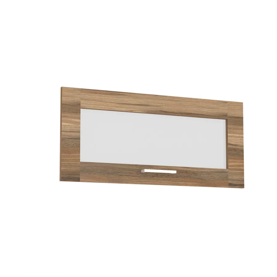 REA ALFA DSV-80-36 - ořech - výklopné dvířko se sklem (1 ks)