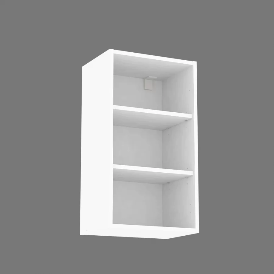 REA ALFA KHO-40-72 - bílá - korpus horní jednodveřové skříňky