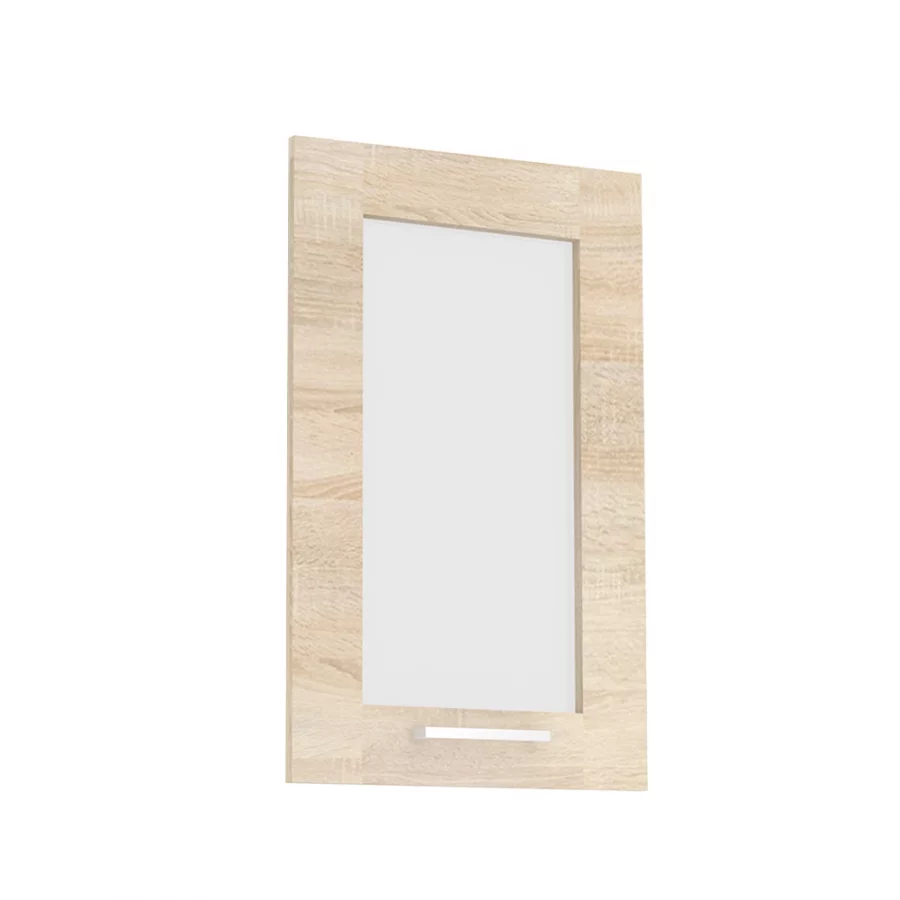 REA ALFA DSO-45-72 - dub bardol - prosklené dvířko ke skříňce 