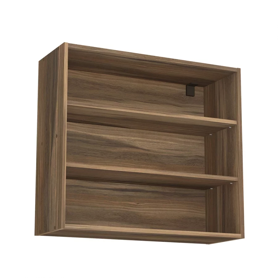 REA ALFA KHO-80-72 - ořech - korpus horní dvoudveřové skříňky